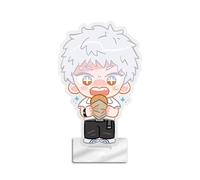 Ximman Yoshiki Tsujinaka Support en acrylique Anime Hikaru Indo Figurine en acrylique imprimée recto verso Décoration de bureau Plaque debout 10 cm