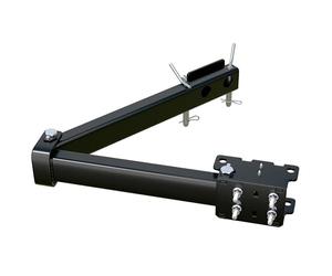 XIMPLIO Swingy Module Pivotant pour Attelage, Porte-Vélos Universel avec Accès Arrière, Capacité 90 kg, Compatible Attelages 2 et 4 Trous (Links)