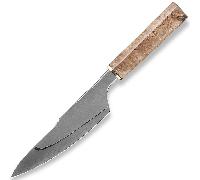 XIN CUTLERY XC141 couteau de chef en loupe d'érable stabilisée 19cm