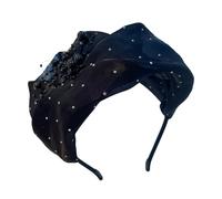 XINAJUND Bandeau de cheveux multifonction élégant pour laver le visage - Anneaux confortables pour les occasions spéciales