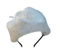 XINAJUND Bandeau de cheveux multifonction élégant pour laver le visage - Anneaux confortables pour les occasions spéciales