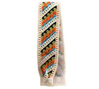 XINAJUND Bandeau en tricot pour adulte - Réglable - Élégant - Motif floral - Broderie - Décoration de cheveux pour tous les jours et les voyages