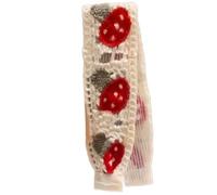 XINAJUND Bandeau en tricot pour adulte - Réglable - Élégant - Motif floral - Broderie - Décoration de cheveux pour tous les jours et les voyages