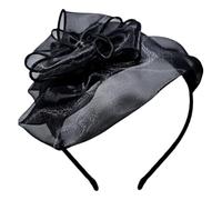 XINAJUND Chapeau bibi élégant pour femme avec fleur - Accessoire de cheveux pour Halloween et banquets