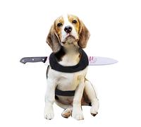XINAJUND Costume de costumade amusant pour chien taches de sang doux et confortable Accessoires de déguisement
