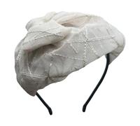 XINAJUND Élégant accessoire de cheveux pour femme avec nœud papillon élégant pour les fêtes et les banquets de soirée