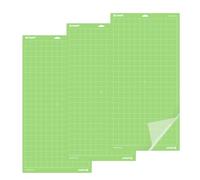 XINART Lot de 3 tapis de découpe pour Cricut - 12 x 24 cm - Standard Grip - PVC - Pour arts et travaux manuels