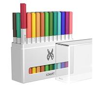 XINART - Lot de 36 stylos pour Cricut Mug Press/Projets de stylos Heat Press Infusible, stylos à encre de sublimation double pointe pour Cricut Maker 3/Maker/Explore 3 (pointe de 0,4 et pointe de 1,0)