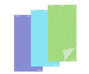 XINART Tapis de découpe 12 x 24 cm pour Cricut Maker 3/Explore Air 3/Air2/Air One/Maker - Tapis de rechange adhésif pour la couture, le matelassage et l'art et l'artisanat