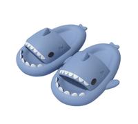 XinCDD Chaussons De Plage Shark Slides Claquettes De Requin Confortables Pour Hommes Et Femmes (Bleu, adult, women, numeric_38, numeric_range, eu_footwear_size_system, numeric_39, medium)