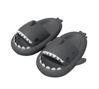 XinCDD Chaussons De Plage Shark Slides Claquettes De Requin Confortables Pour Hommes Et Femmes (Gris 1, adult, women, numeric_44, numeric_range, eu_footwear_size_system, numeric_45, medium)