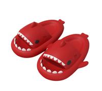 XinCDD Chaussons De Plage Shark Slides Claquettes De Requin Confortables Pour Hommes Et Femmes (Rouge, adult, women, numeric_42, numeric_range, eu_footwear_size_system, numeric_43, medium)