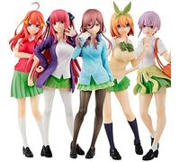 Xinchangda 5 Pcs/ensemble La Quintessence Quintuplets Action Figure Nakano Ichika Nino Miku Yotsuba Itsuki Fille Figure Modèle Poupée Anime Figurine Décor Ornements