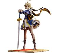 Xinchangda Altria Pendragon Figurine Anime Fate Stay Night Statuette en PVC Pose debout 24 cm Décoration de bureau