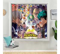 Xinchangda Anime My Hero Academia Rideau occultant Bakugō Katsuki Midoriya Izuku Impression 3D Rideaux de fenêtre pour chambre d'enfant Décoration de chambre