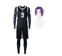 Xinchangda Blue Lock Costume de cosplay Reo Mikage Seishiro Nagi Sportswear Ensemble Rin Itoshi Survêtement de football Anime Cosplay Halloween
