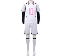 Xinchangda Blue Lock Costume de cosplay Reo Mikage Seishiro Nagi Sportswear Ensemble Rin Itoshi Survêtement de football Anime Cosplay Halloween