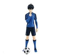 Xinchangda Blue Lock Figurine d'anime Isagi Yoichi en PVC - 17 cm - Décoration de bureau - Cadeau pour les fans d'anime
