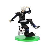 Xinchangda BLUE LOCK Figurines d'action Seishiro Nagi de 12,7 cm Statue d'escalier Statue Anime Collection de Bureau Cadeaux d'anniversaire pour les fans