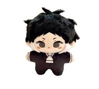 Xinchangda BSD Akutagawa Ryunosuke Peluche Anime BSD Porte-clés 10 cm Peluche douce Pendentif mignon Sac à dos Décoration de Noël