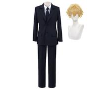 Xinchangda Chainsaw Costume de cosplay Anime pour Halloween, Noël, carnaval, fête, ensemble complet, homme de tronçonneuse, Denji Cosplay, Denji2, L