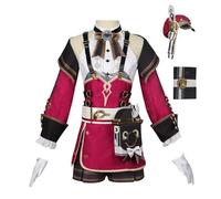 Xinchangda Costume de cosplay Charlotte pour femme, ensemble complet, pour Halloween, Noël, fête