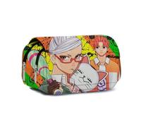 Xinchangda DAN DA DAN Trousse à crayons double fermeture éclair grande capacité Turbo Granny Okarun Trousse multifonction pour garçons et filles, Type 8., 22*12*9cm, Ensemble cartable