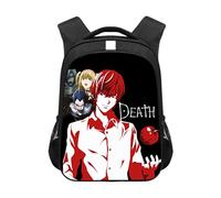 Xinchangda Death Note Sac à dos d'école dessin animé léger Yagami/Ryuuku Sac à dos mignon pour étudiants Sac à dos Anime pour enfants adolescents, type 6, 30.5*16*44cm