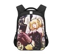 Xinchangda Death Note Sac à dos léger Yagami Ryuuku Anime Sac d'école imprimé 3D Casual Daypacks Sac de voyage Misa Amane Sac à dos en toile pour garçons et filles, Type 4, 44*30.5*16CM