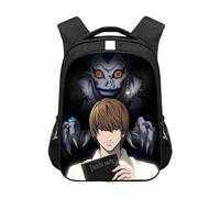 Xinchangda Death Note Sac à dos léger Yagami Ryuuku Anime Sac d'école imprimé 3D Casual Daypacks Sac de voyage Misa Amane Sac à dos en toile pour garçons et filles, Type 2, 44*30.5*16CM