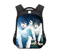 Xinchangda Death Note Sac à dos léger Yagami Ryuuku Anime Sac d'école imprimé 3D Casual Daypacks Sac de voyage Misa Amane Sac à dos en toile pour garçons et filles, Type 9., 44*30.5*16CM