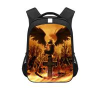 Xinchangda Death Note Sac à dos léger Yagami Ryuuku Anime Sac d'école imprimé 3D Casual Daypacks Sac de voyage Misa Amane Sac à dos en toile pour garçons et filles, Type 8., 44*30.5*16CM