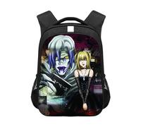 Xinchangda Death Note Sac à dos léger Yagami Ryuuku Anime Sac d'école imprimé 3D Casual Daypacks Sac de voyage Misa Amane Sac à dos en toile pour garçons et filles, Type 5, 44*30.5*16CM
