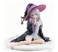 Xinchangda Elaina Figurine de manga en PVC - Figurine d'action Elaina - 11 cm - Pose assise - Décoration de bureau