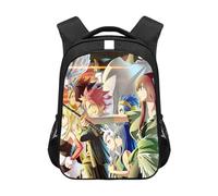 Xinchangda Fairy Tail Sac à dos Erza Scarlet Natsu Dragneel Cartable Anime Imprimé Casual Cartoon Book Bag Sac à dos pour filles garçons Cadeaux d'anniversaire, Type 2, 44*30.5*16CM, Cartable