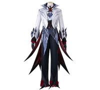 Xinchangda Fatui Costume de cosplay pour homme Jeu Arlecchino Cosplay Ensemble complet Halloween Noël Fête Uniformes Costume