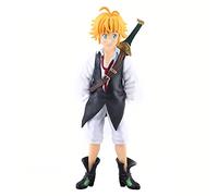 Xinchangda Figurine Seven Deadly Sins Meliodas - Personnages d'anime Meliodas Figurine debout en PVC Modèles Ornements Décoration Maison Jouets Cadeaux Collection Affichage Figurine