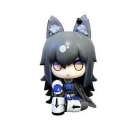 Xinchangda Figurine Texas Gâteau Anime Game Personnage Statue assis Pose 7,5-8 cm PVC Modèle Look Up Texas Action Figure Décorations de bureau Noël Objets de collection