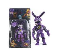 Xinchangda FNAF Figurines articulées Five Nights Game - Nightmare Foxy/Bonnie/Fazbear/Chica/Policeman, 16,5 cm (henjiayeu)