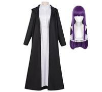 Xinchangda Frieren : Beyond Journey's End Costume de cosplay pour femme Anime Fern Cosplay Halloween Noël Uniformes Ensemble complet