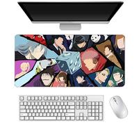 Xinchangda Gojo Satoru Tapis de souris Geto Suguru/Fushiguro Toji Anime Cartoon Tapis de souris en caoutchouc antidérapant pour ordinateur de bureau PC portable bureau 40 x 90 cm