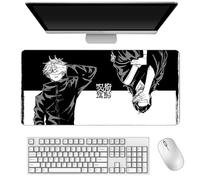 Xinchangda Gojo Satoru Tapis de souris Geto Suguru/Fushiguro Toji Anime Cartoon Tapis de souris en caoutchouc antidérapant pour ordinateur de bureau PC portable bureau 40 x 90 cm