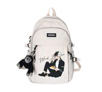 Xinchangda Haruka Sac à dos Haruka/Suo Hayato Anime Sac à dos d'école Grande capacité Dessin animé Étudiants Sac à bandoulière pour adolescents, Blanc 05, 30*13*44cm