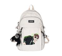 Xinchangda Haruka Sac à dos Haruka/Suo Hayato Anime Sac à dos d'école Grande capacité Dessin animé Étudiants Sac à bandoulière pour adolescents, Blanc 03., 30*13*44cm