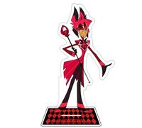 Xinchangda Hazbin Hôtel Anime Figure Acrylique Stand Alastor/Angel Dust/Charlie Morningstar/Vaggie Model Statue Bureau Affichage Figurines debout