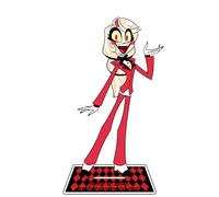 Xinchangda Hazbin Hôtel Anime Figure Acrylique Stand Alastor/Angel Dust/Charlie Morningstar/Vaggie Model Statue Bureau Affichage Figurines debout