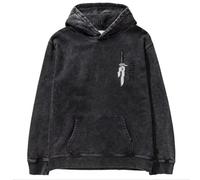 Xinchangda JJK Anime Hoodies Gojo Satoru/Fushiguro Megumi Sweat-shirt vieilli délavé graphique vintage manches longues pull ample marée pour femmes hommes, Type 7., M