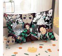 Xinchangda Kochou Shinobu Taie d'oreiller Anime Kanroji Mitsuri/Tokitou Muichirou Mignon Taie d'oreiller Taille 60 x 40 cm
