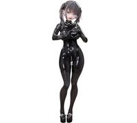 Xinchangda Kurokawa Miu Figurine de fille d'anime remplaçable - Accessoires d'expression faciale - 25 cm - Figurine de collection - Décoration de bureau