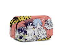 Xinchangda Kyan Reki Trousse à crayons Anime Langa Hasegaw/Chinen Miya Grande capacité Sac à stylos Sac de papeterie pour étudiants, Type 10, 22*9*12CM